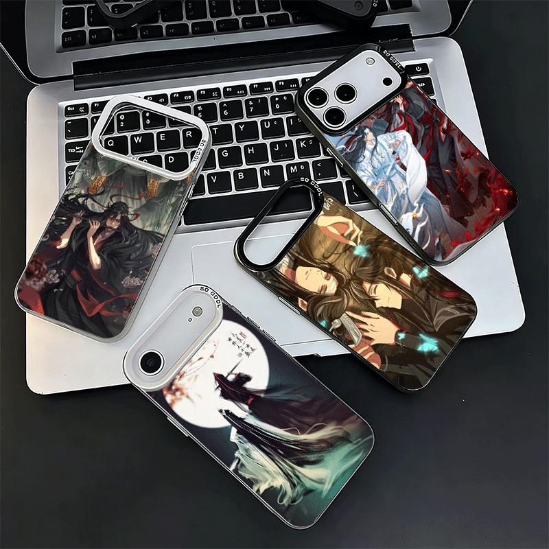 Mo Dao Zu Shi Anime Soft Phone Case for iPhone 15 16 17 Pro Max 17Air 16E 14 Plus 13 12 Mini Shockproof Cover Back Shell