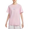New Nike Sportswear Essential Women's Loose Fit Cotton T-Shirt Pink HM4625-663
