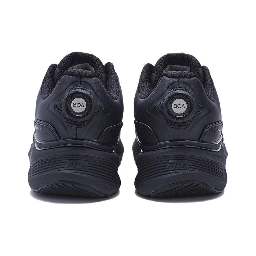 FILA Versatile Comfortable Simple Top Layer Cowhide Shock Absorbing Wear Resistant Breathable Low Top Casual Running Shoes Men sneaker A12M341113FBB