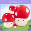 Plush Mushroom Adorable Toy Stuffed Doll With Pp Cotton Filling For Kids Gift