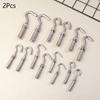 2 Pieces M6 M8 M10 M12 304 Stainless Steel Expansion Hooks Concrete Wall Anchor Bolt Cup Closed Spring Opening Sleeve Fastener