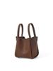 Songmont Song Large Cube Tote Genuine Shoulder Luxury Bag for Black Size M Bag, Bag, Women's Bucket-Shaped Bag, Leather, Picotin-Style Bag, Handbag,