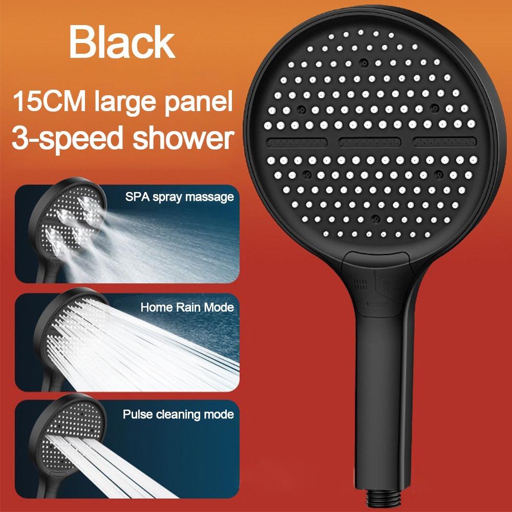 

High Pressure Shower Head 15cm Large Panel Shower Sprayer Bathroom Accessories