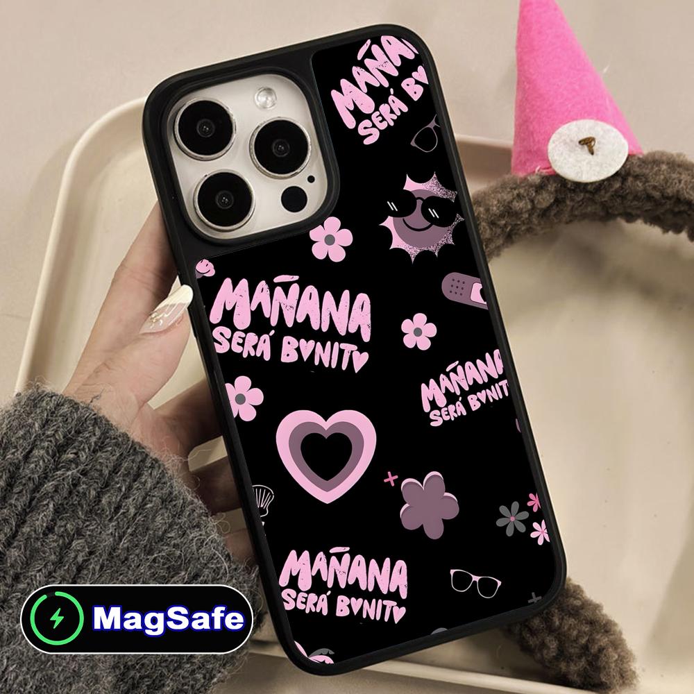 Karol G Latino Mobile Cell Phone Case for iPhone 17 16 15 14 13 12 11 Air Pro Max Plus Magsafe Matte Surface Colorful Cover