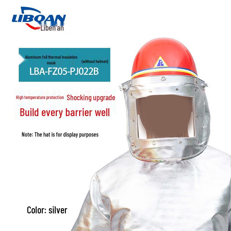 Aluminum Foil Heat Resistant Face Shield