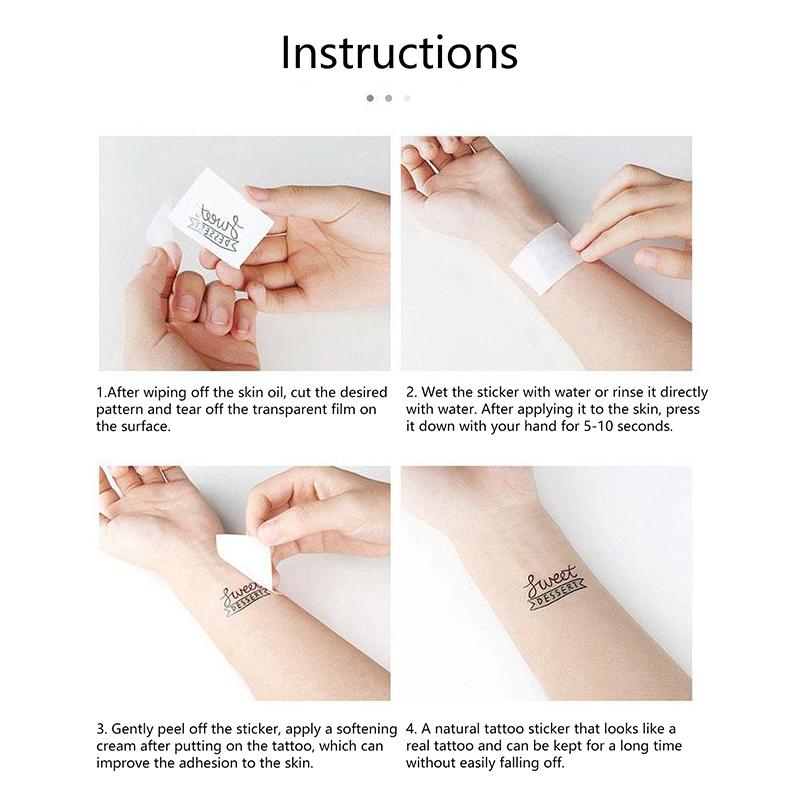 Zvířecí stopy Roztomilá kočičí tlapka Voděodolné dočasné tetování Muži a ženy Otisky tlapek Dočasné tetování Samolepka na rukáv Tetování