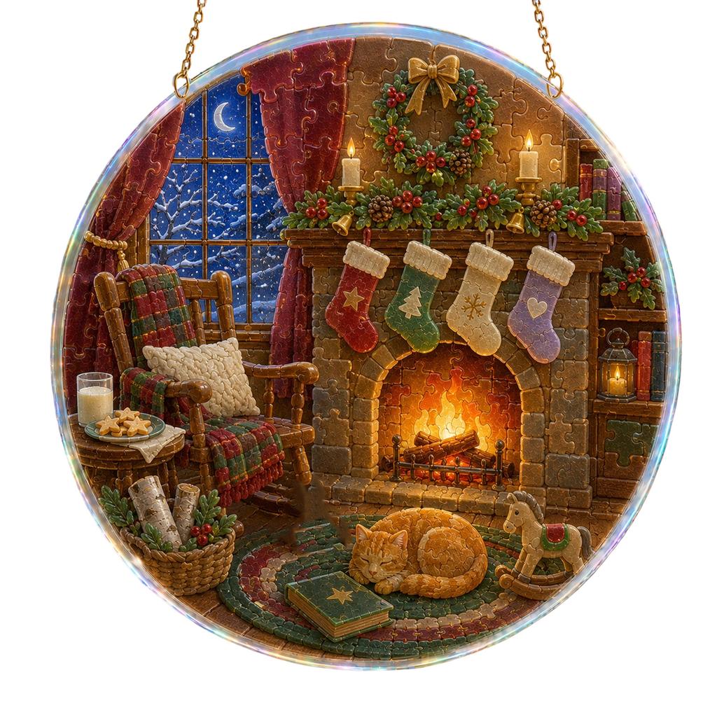 Acrylic Puzzle 83 for DIY Hanging Ornament