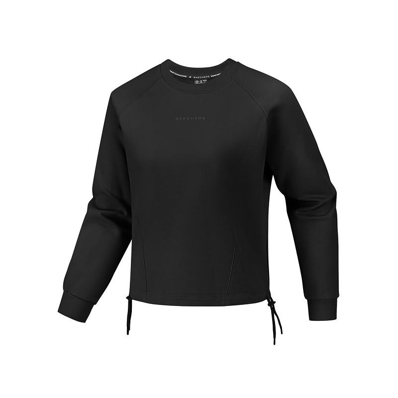Skechers Go Knit Pullover Stretch Long Sleeve Sweatshirt Women tops P126W061-0018 S