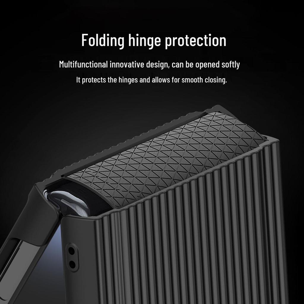 Ultra-Thin Samsung Flip5 Protective Case: Hinge Drop-Proof Design with Integrated Film