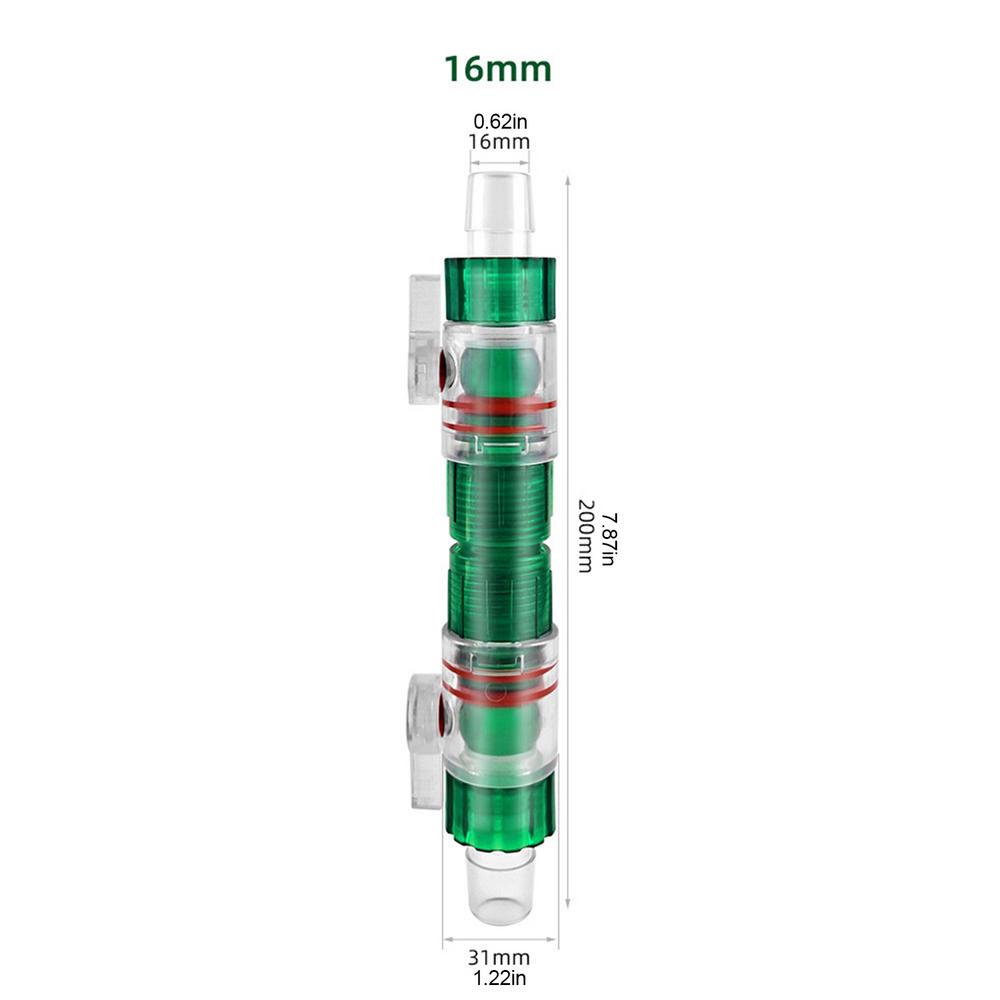 Aquarium Filter Water Valve Hose 12/16mm Flow Control Double Tap Quick Release Connector Fish Tank Filter Replace Accessories
