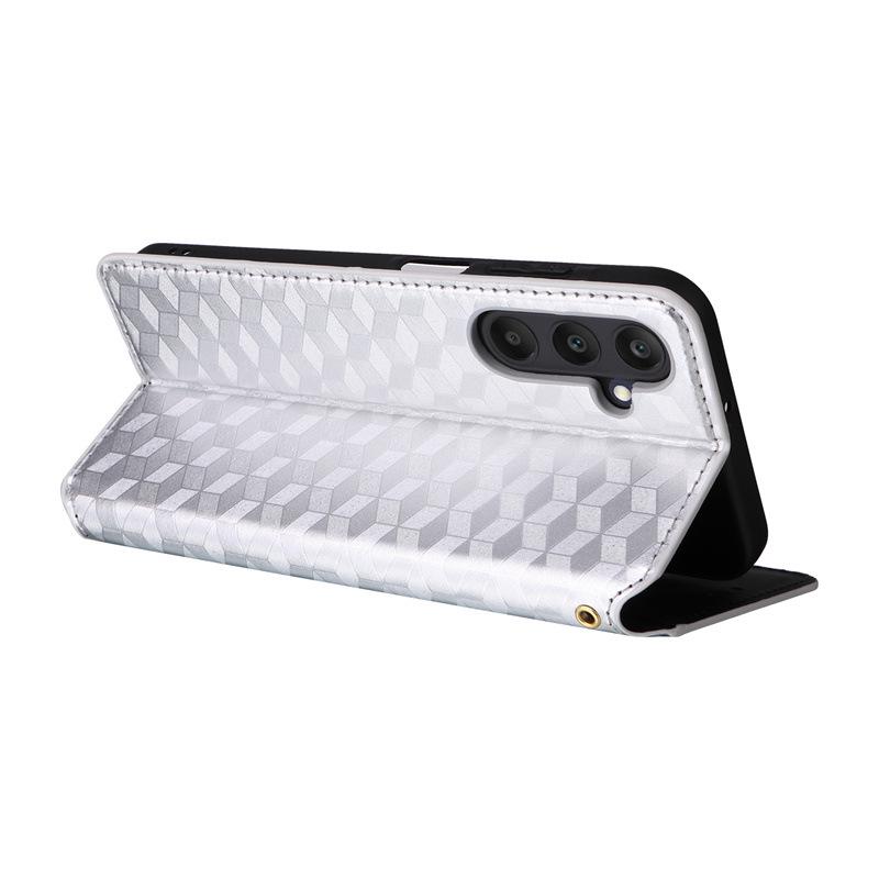 Compatible Leather Wallet Case with Card Holder & Magnetic Protection for Samsung F15 and M15 5G Phones.