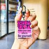Bad Mood Relief Acrylic Keychain Ornaments: Personalized Gifts for Working People