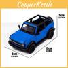 Bronco Alloy Ford Car Model With Opening Doors Design For Gift Display And
