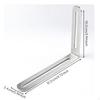 Furniture AntiTip Kit, Child Cabinet Anchor, NoDrill Wall Mount, Strong Adjustable, Living Room