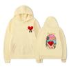 Bluza unisex Bad Bunny z nadrukiem z przodu i z tyłu wzór swetra Sin TI letni streetwear zimowy