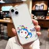 Custodia per Telefono Carina D-Doraemon per iPhone 17 16 15 14 13 12 11 Pro Max 13 12 Antiurto Morbida Trasparente Coque