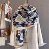 Autumn and Winter Travel Warm Cashmere Shawl Scarf Fashion Women Luxury Print Pashmina Blanket Wraps Female Poncho Bufanda