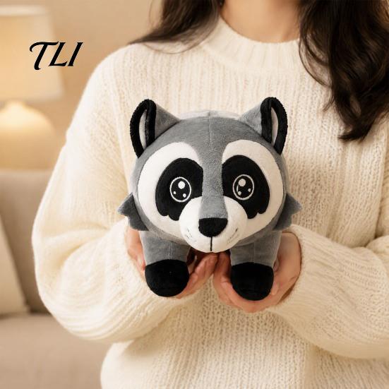 Raccoon Plush Toy Jimothy Plush, Cute Stuffed Animal Toy, Soft Short Safe for Toddlers Plushies Doll, Cartoon Gift Meme Fans Kids Adults Collector