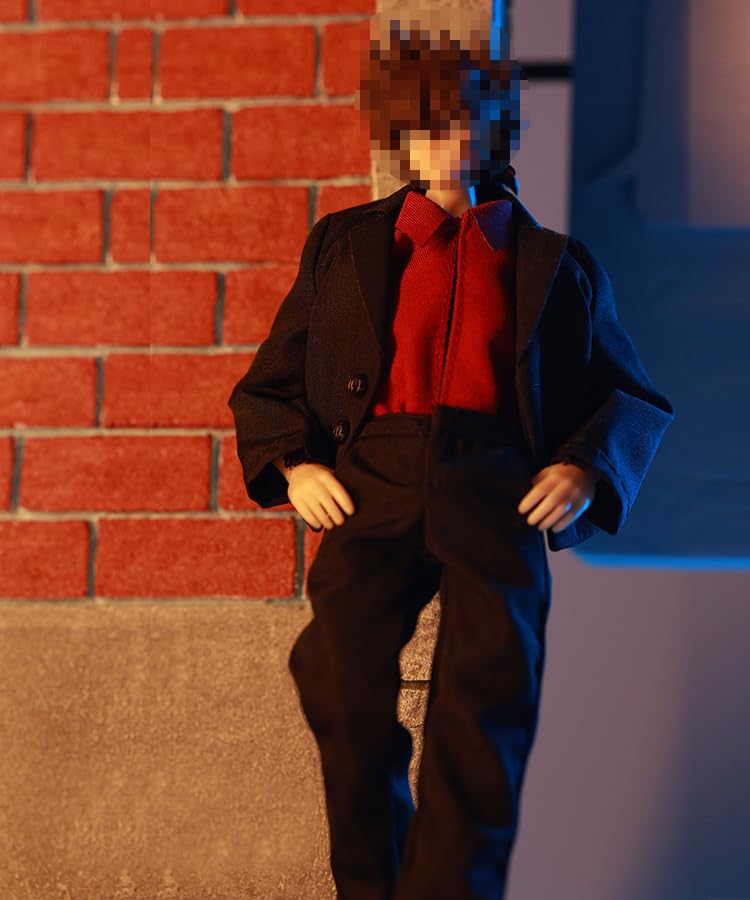 HAMRETHYPPZ Cute Set, 112 Scale Male and Female Clothing, Casual Set, Dress Up Your 112 Scale Scale Figures with Men's Suit, Banquet Suit, and Ball