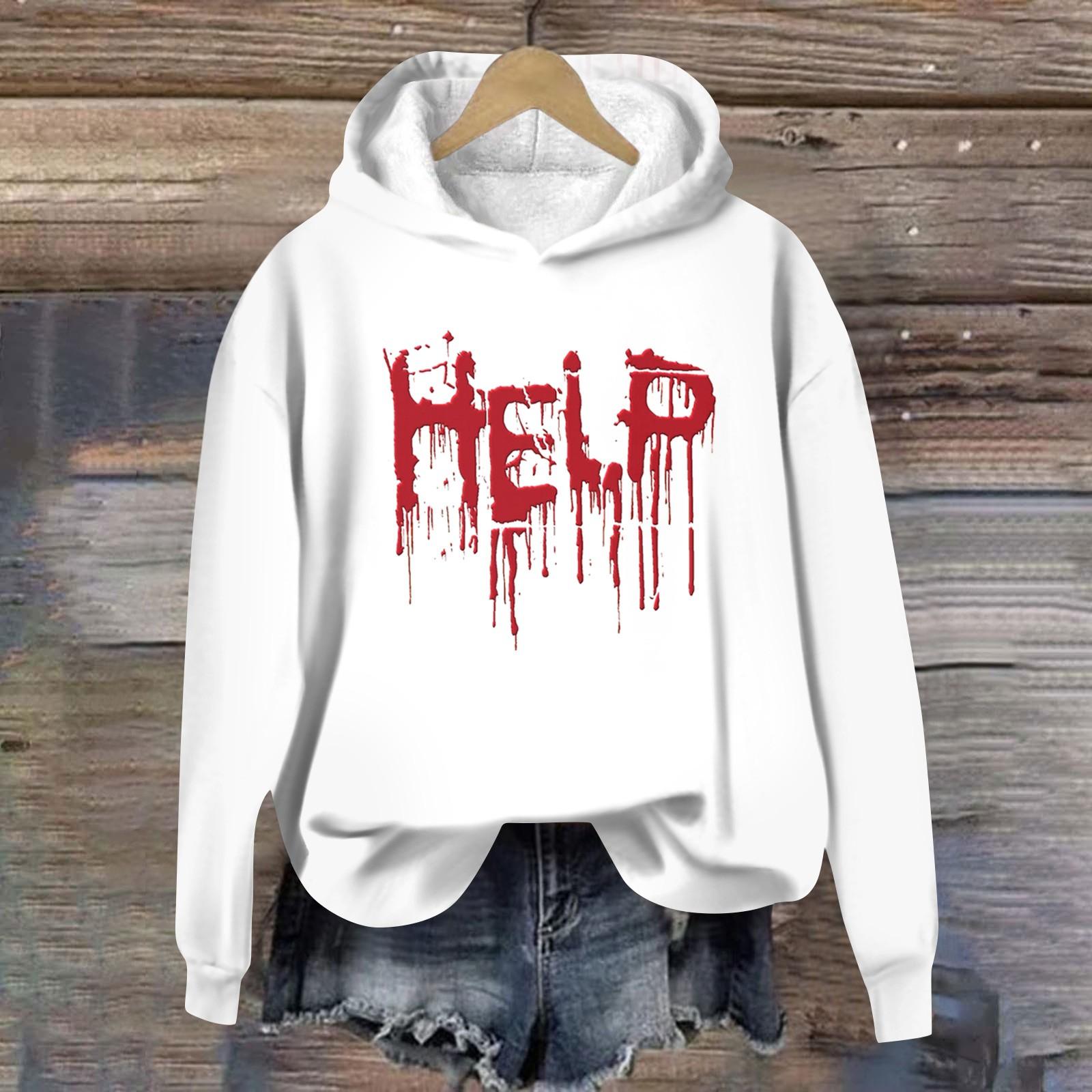 

Женские повседневные модные худи с длинным рукавом и круглым вырезом, с принтом семьи индейки цвета вина XL белый