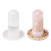 Pet Bird Drinker Feeder Food Plate Bird Supplies Parrot Chicken Automatic Water Cups Feeder Bird Parrot Accessories