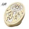 Gift Wrapping Wax Stamp Brass Seal Head Vintage Key Pattern Embossed Sealing Decorative Head for Envelope Journal Packaging Invitation Crafting