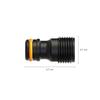 Fiskars Double Tap Connector Garden Hose Adapter for Tap 21-33mm