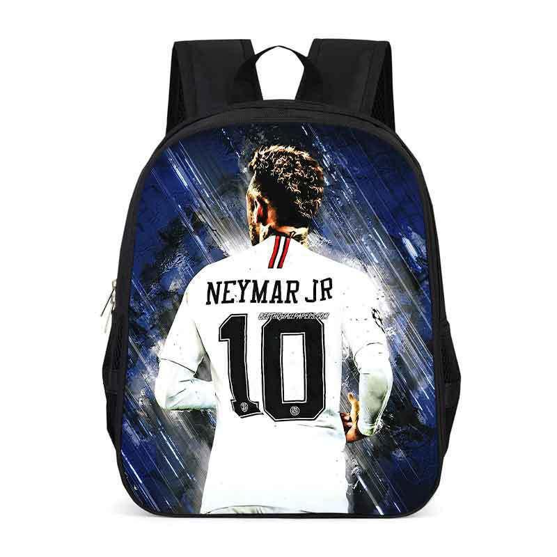 Zaino Scolastico per Bambini con Stampa Cristiano Ronaldo Neymar Leggero Design Ergonomico Studenti Elementari