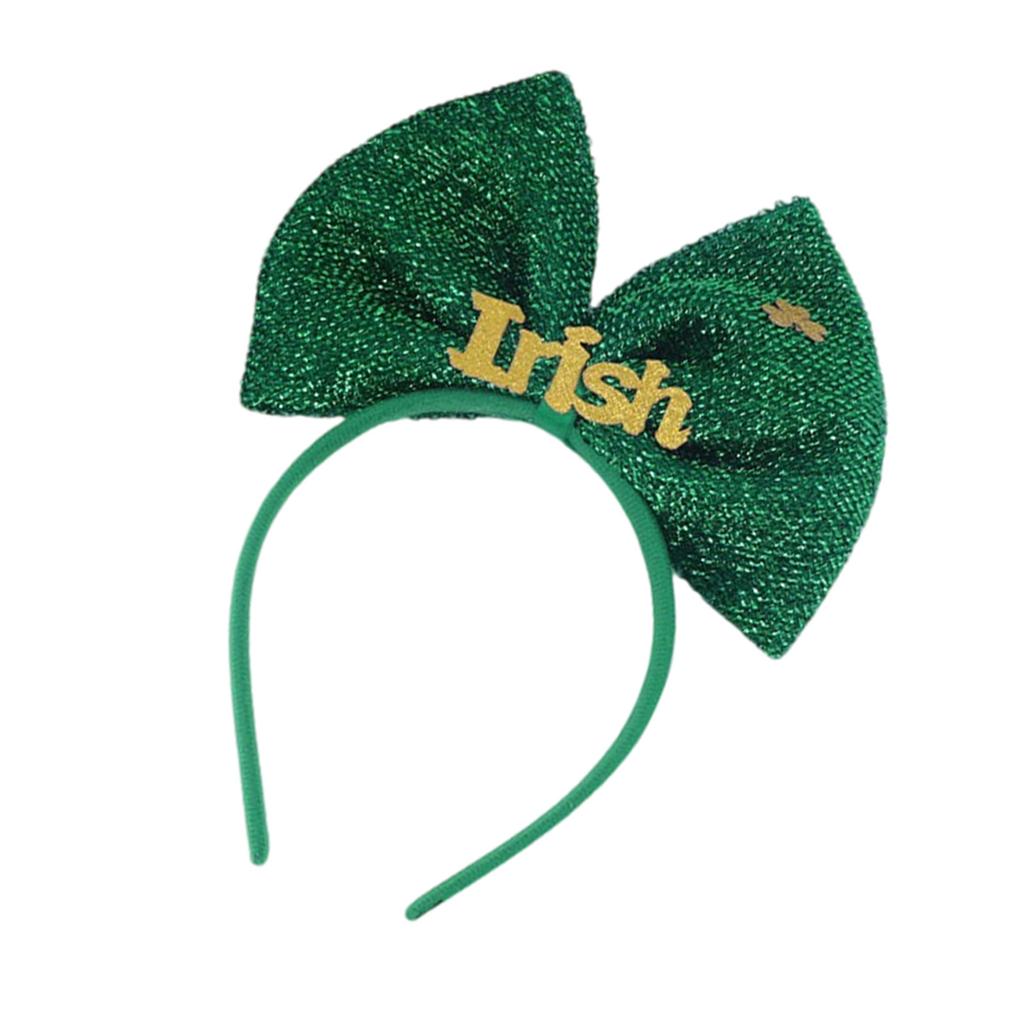 Svatý. Svátek svatého Patrika Party Mašle Čelenka s ozdobami shamrock Vlasové doplňky Party Pokrývka hlavy pro festivalové oslavy