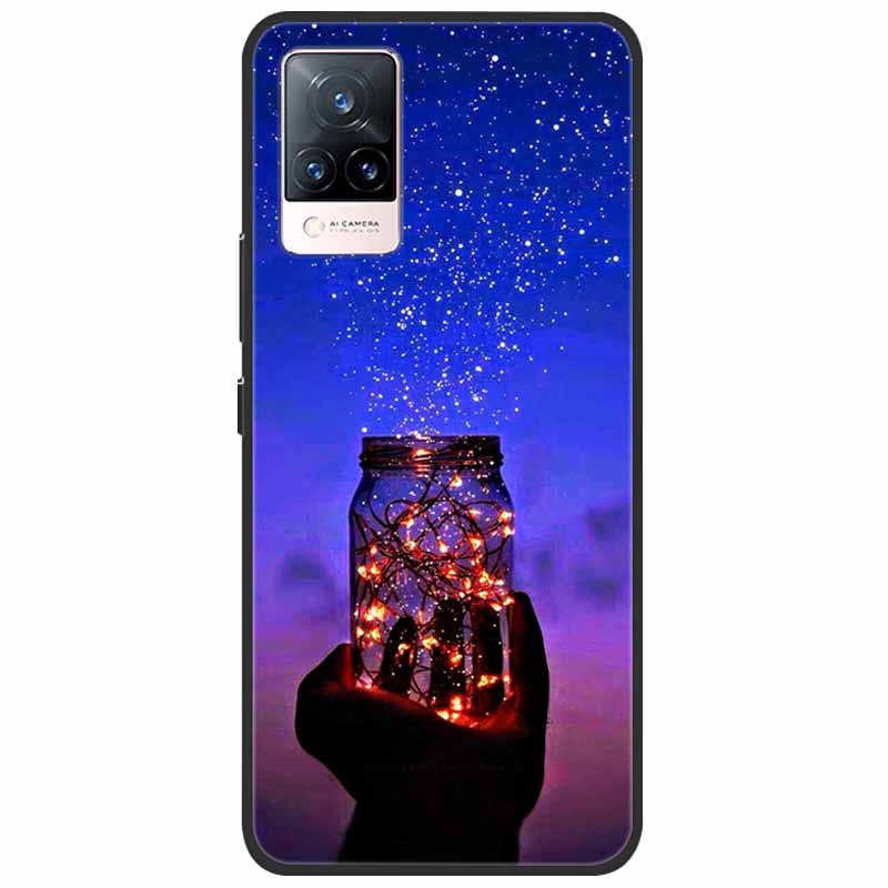 Miękkie Silikonowe Etui Na Telefon Dla vivo V21 5G 4G V21E V2027 Y11S Y12S V20 V2025 V 21E TPU Coque Pokrowiec Dla Vivo V 21e 21 Ochronne