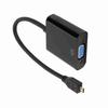 Micro HDMI To VGA Video Converter Adapter 1080P for Raspberry Pi 4B with Power Supply FunctionMicro HDMI To VGA