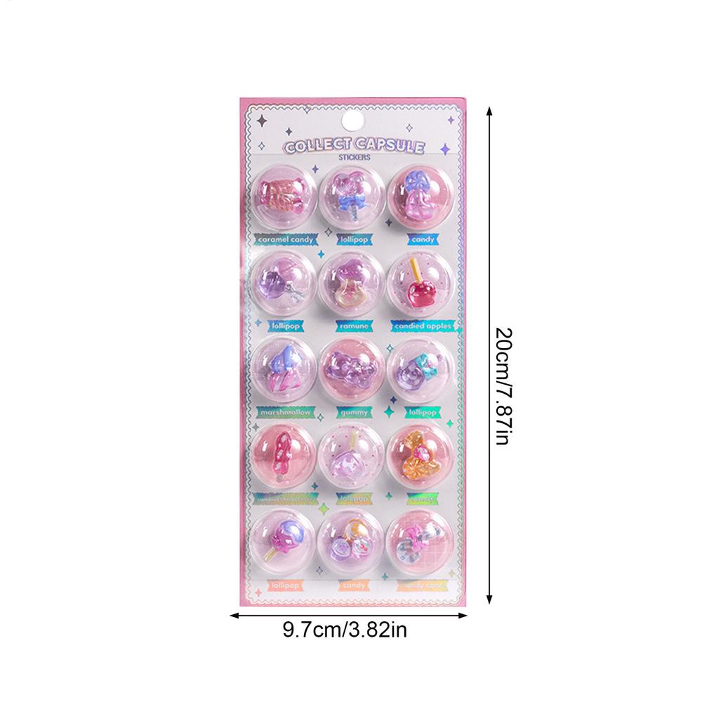 3D Bubble Stickers Embossed Stickers Decorations Journal Decals for Phone Case Notebook Planner Scrapbooking Laptop Craft Kids