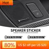 2026 Hot For Renault Interior Stickers Car Styling 3D Metal alloy Speaker Audio Stickers Badge Emblem Decal For Renault koleos d