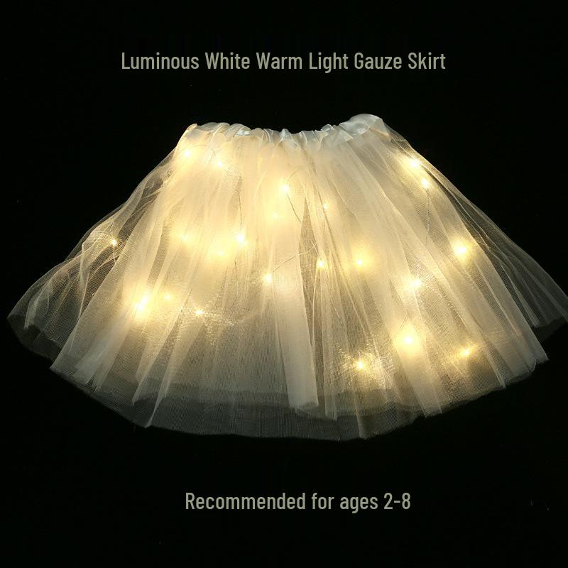 Children's Glowing Angel Feather Wings Costume Prop for Girls & Adults - Fairy, Elf, Cosplay & Photoshoots