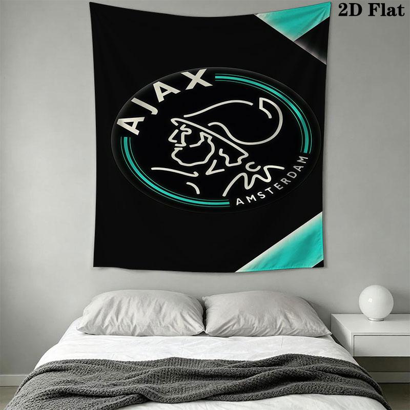 AFC Ajax Poster Wall Hanging Printed Fabric Blanket Decorative Tapestries for Bedroom Living Room Home Decor