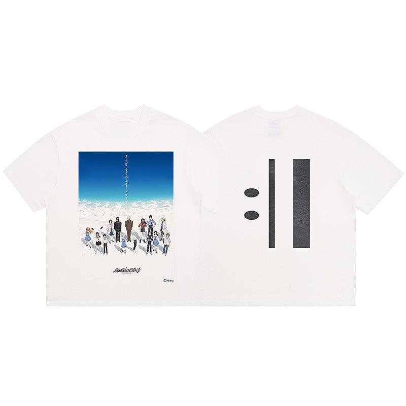 Rare Summer Saint Vintage Michael Graphic Cotton Unisex Summer Short Sleeve Fashion Brand Tees Luxury Casual Vintage Tshirt