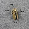 Retro Brass Ccicada Statue Desktop Ornament Metal Cute Small Animal Figurines Miniatures Home Decoration Accessories