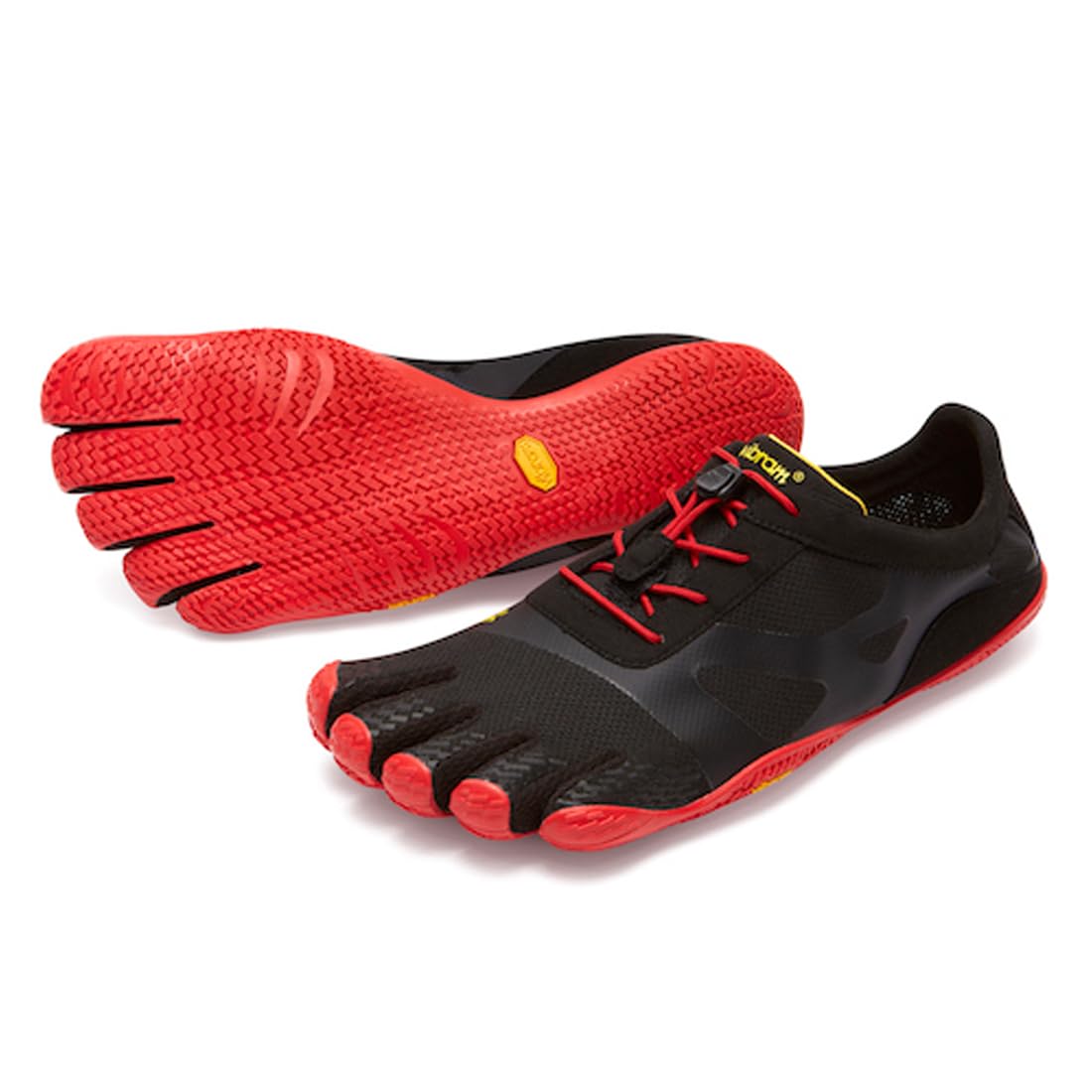 

Five KSO Evo 18M0701 EU41 [Vibram] [Vibram Fingers] Мужские пятипалые туфли, Ультратонкая подошва, Тренировки, Упражнения, Маленький размер, Мужские Черный/Красный (25.5cm) [Использовал]
