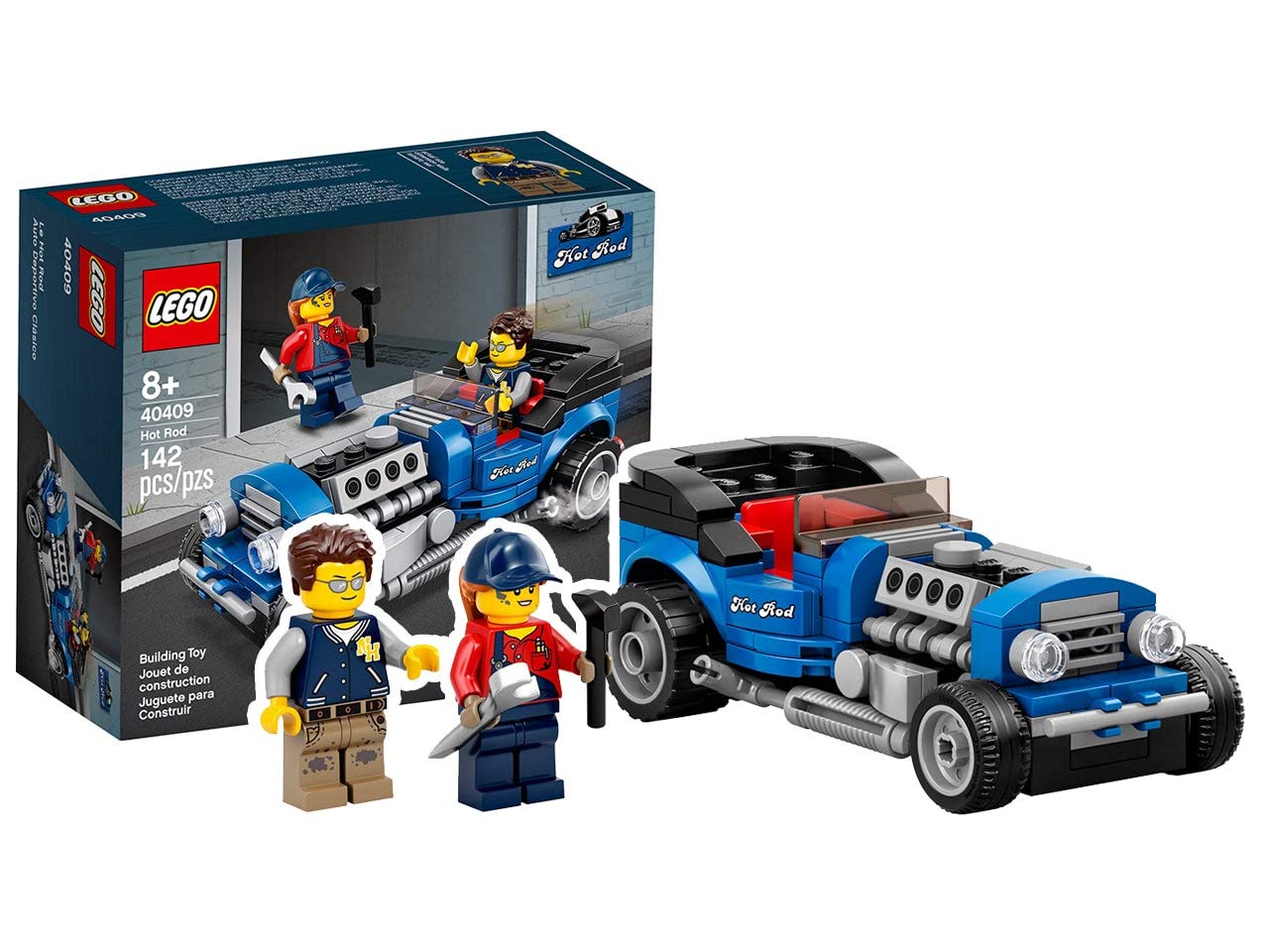

LEGO Hot Rod Blue Fury 40409 синий