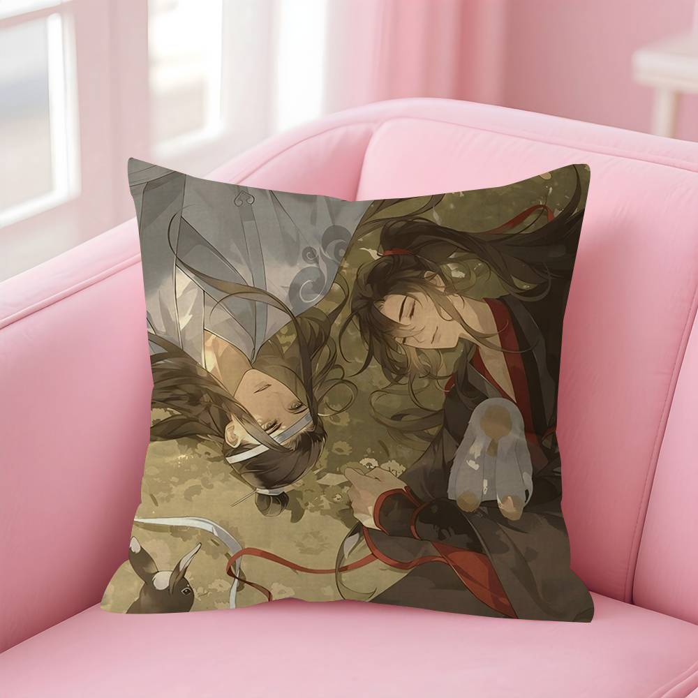 Anime Mo Dao Zu Shi Pillow Cover Sofa Cushion Cover Home Room Decoration Children Gift
