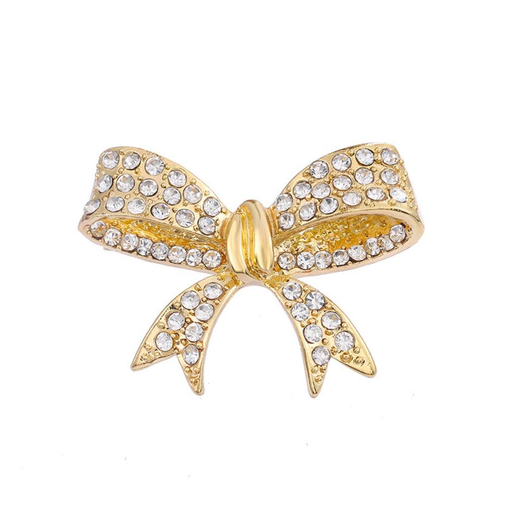 Korsage Schleife Brosche Anstecknadel Anti-Licht Kragenanstecker Damenbekleidung Zubehör