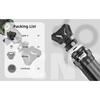 Universal Clamp Mount Tripod Stand With Adjustable Angle For Camera Smartphone Lightweight Aluminum Alloy Construction
