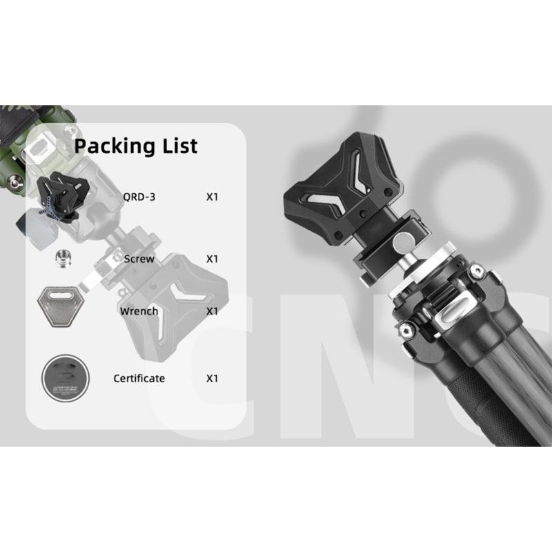 Universal Clamp Mount Tripod Stand With Adjustable Angle For Camera Smartphone Lightweight Aluminum Alloy Construction