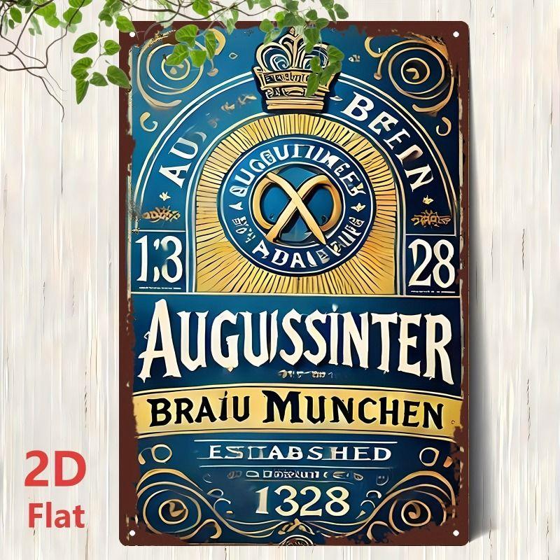 Decorative Metal Beer Sign 30x20cm