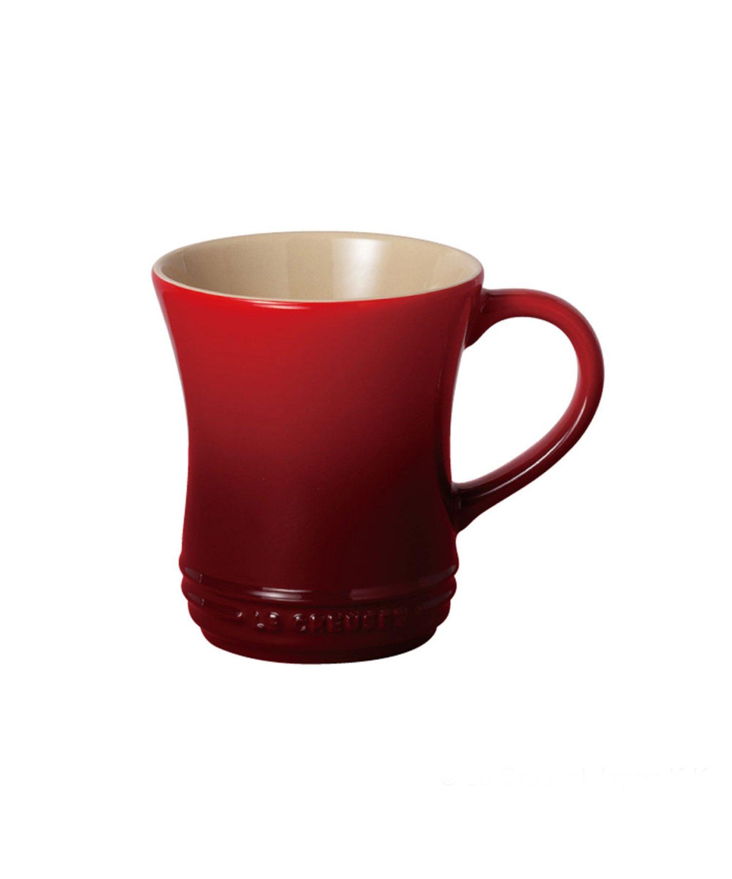 

Le Creuset Small Mug, 280 ml, Cherry Red, Heat and Cold Resistant, Microwave and Oven Safe [Official Japanese Product]