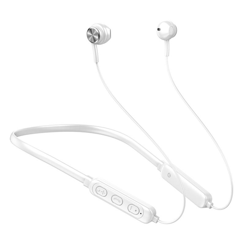 B6 Wireless Bluetooth-compatible 5.1 Earphones Binaural Hanging Neck Headset Universal Sport Earbuds