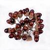 12pcs/2sets Pine Cones Artificial Flower Bouquets Decoration Realistic Pine Nut Berry Home Decor Perfect for Wedding Decoration
