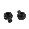 Elevadores de Manillar de Motocicleta Cruiser Bobber Chopper Moto Personalizada Adaptador de Montaje de Vástago Alto Negro Cromado 22mm 25mm
