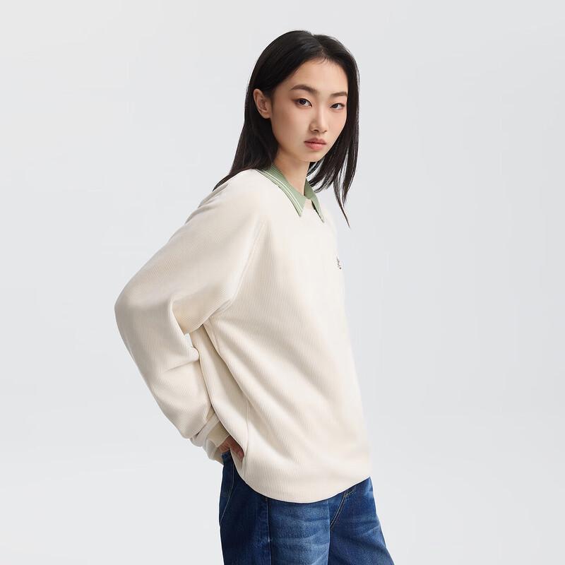 Lee 2025 Autumn/Winter Loose Fit Corduroy Raglan Sweatshirt