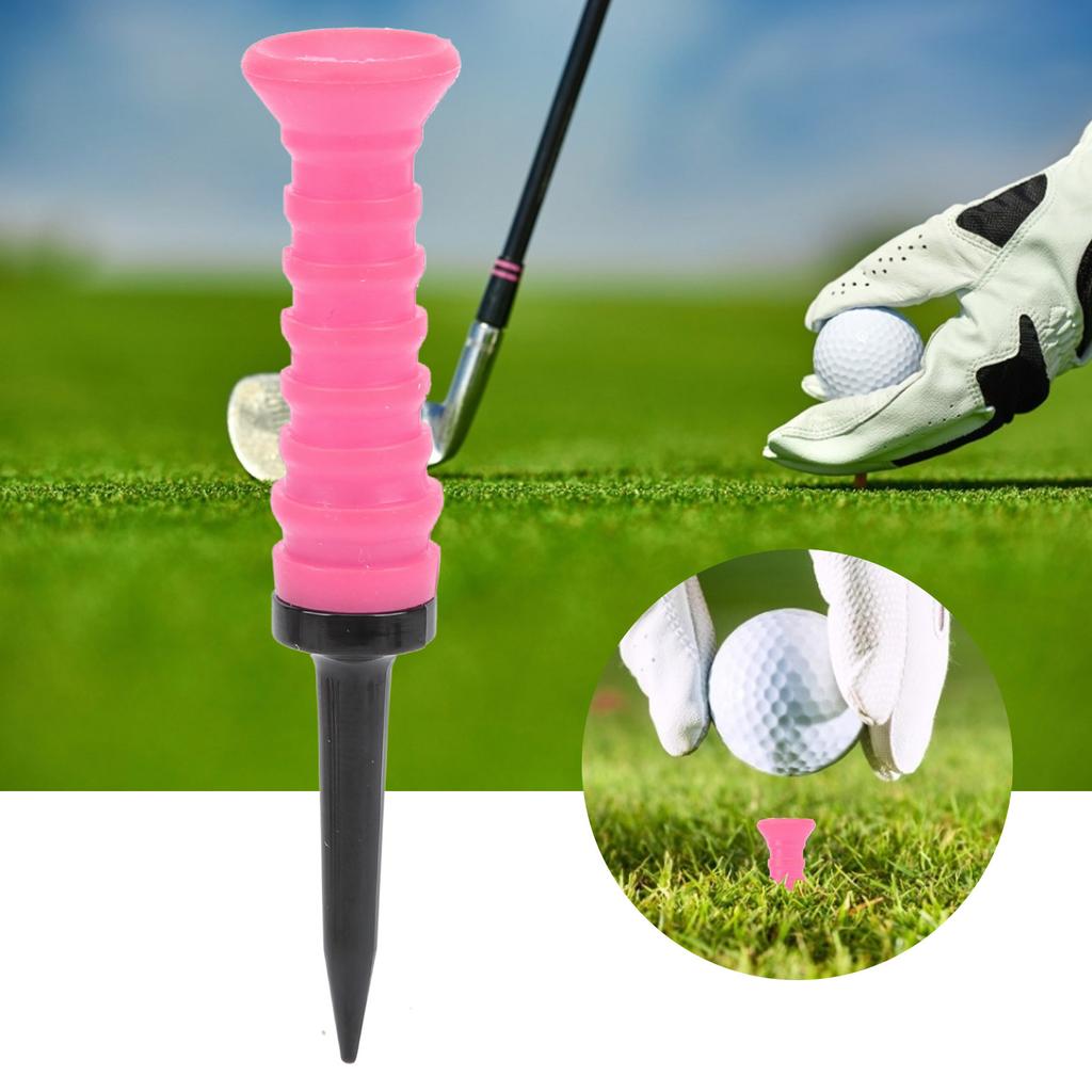 Flexible Plastic Tees Low Resistance Driver Training Tee for Driving Range Practice
